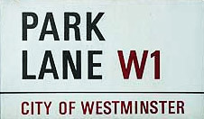 London park lane , green park